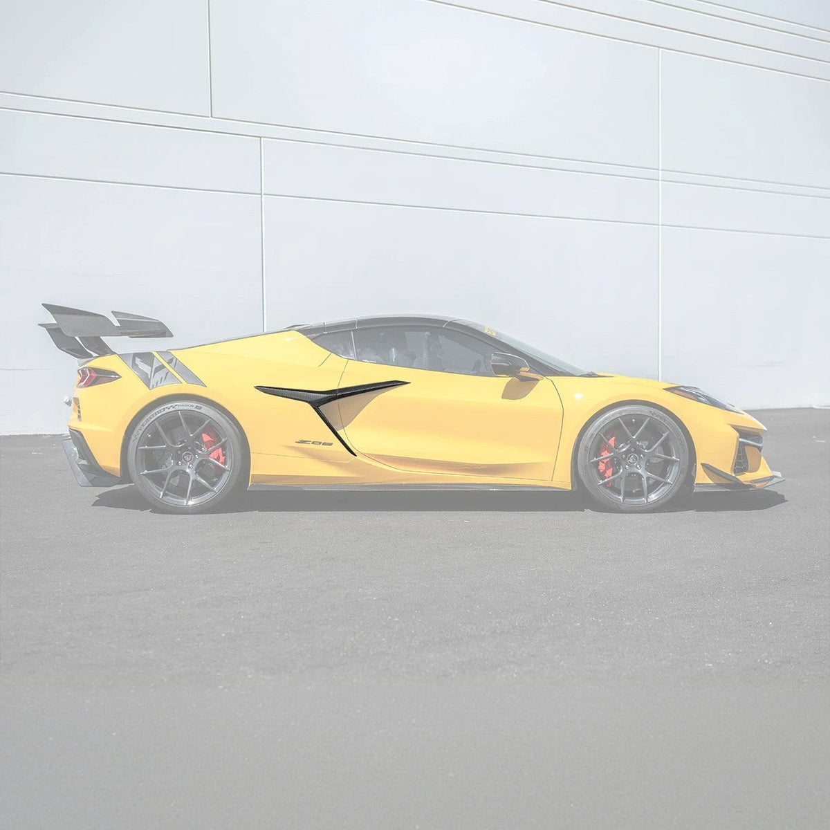 C8 Corvette Carbon Fiber Z06 Door Exterior Handle Garnish Replacement