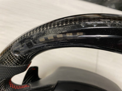 2016 - 24 Camaro LED Carbon Fiber Steering Wheel (Complete/Heated) | Next-Gen Carbon