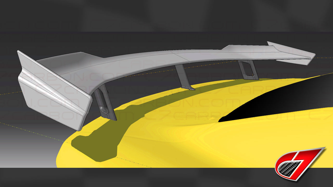 2016 - 24 Camaro ZL1 1LE OEM Style Rear Spoiler | C7Carbon