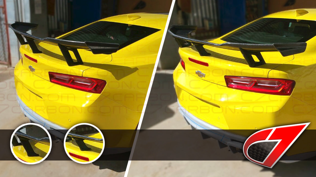 2016 - 24 Camaro ZL1 1LE OEM Style Rear Spoiler | C7Carbon