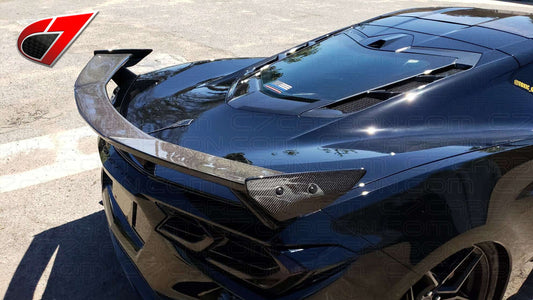 C8 Corvette High Wing OEM Style Spoiler | C7Carbon