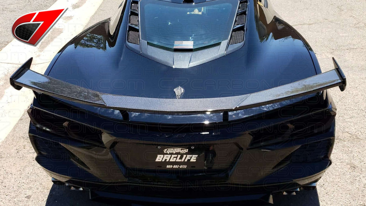 C8 Corvette High Wing OEM Style Spoiler | C7Carbon