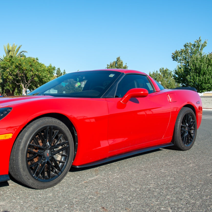2005 - 13 C6 Corvette Base ZR1 Conversion Side Skirts