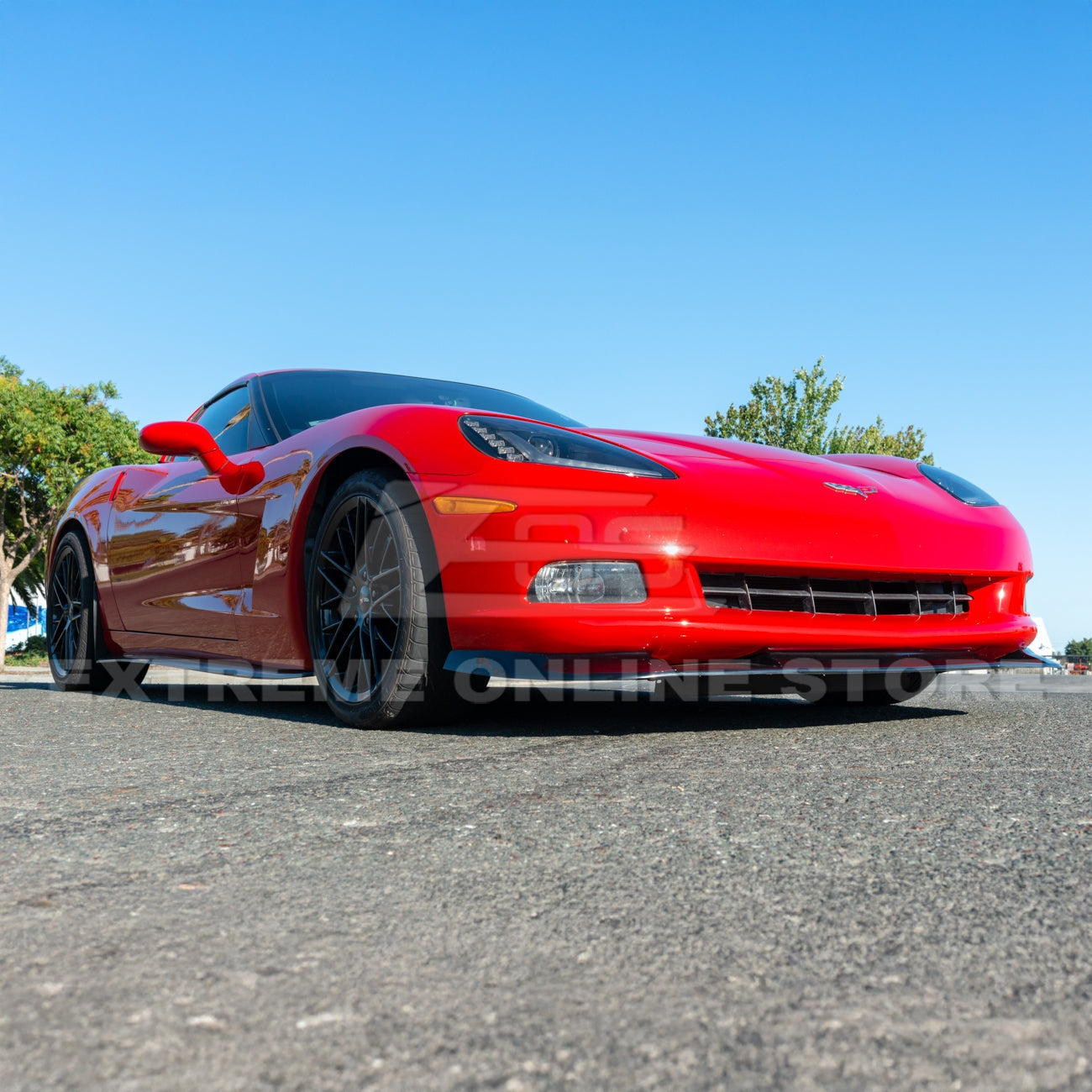 2005 - 13 C6 Corvette Base ZR1 Conversion Side Skirts