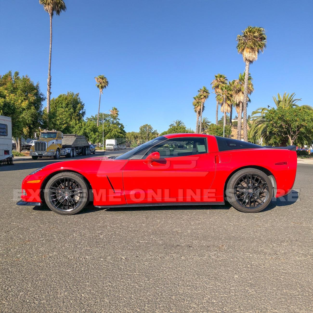 2005 - 13 C6 Corvette Base ZR1 Conversion Side Skirts