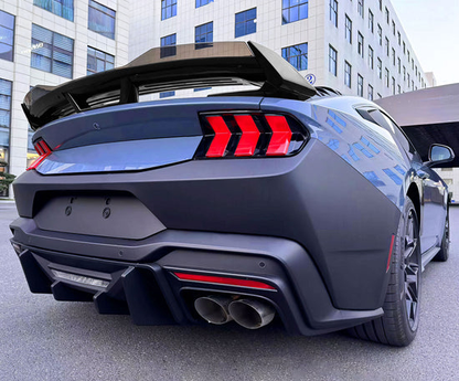 2024 - 25 Mustang S650 Dark Horse Rear Spoiler W/ Wickerbill