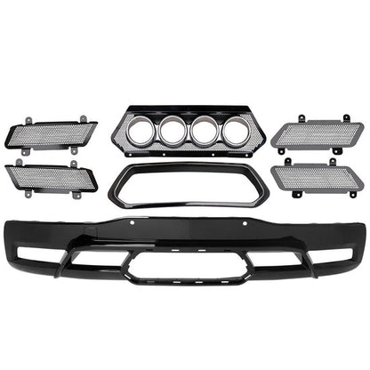 C8 Corvette Center Exit Rear Diffuser + Exhaust Tips + Mesh Grille