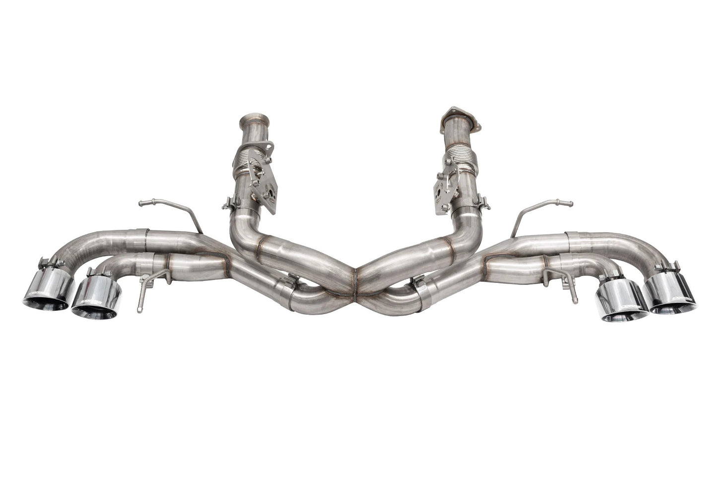 C8 Corvette 3.0" Cat-Back Quad 4.5" Tips | CORSA Performance