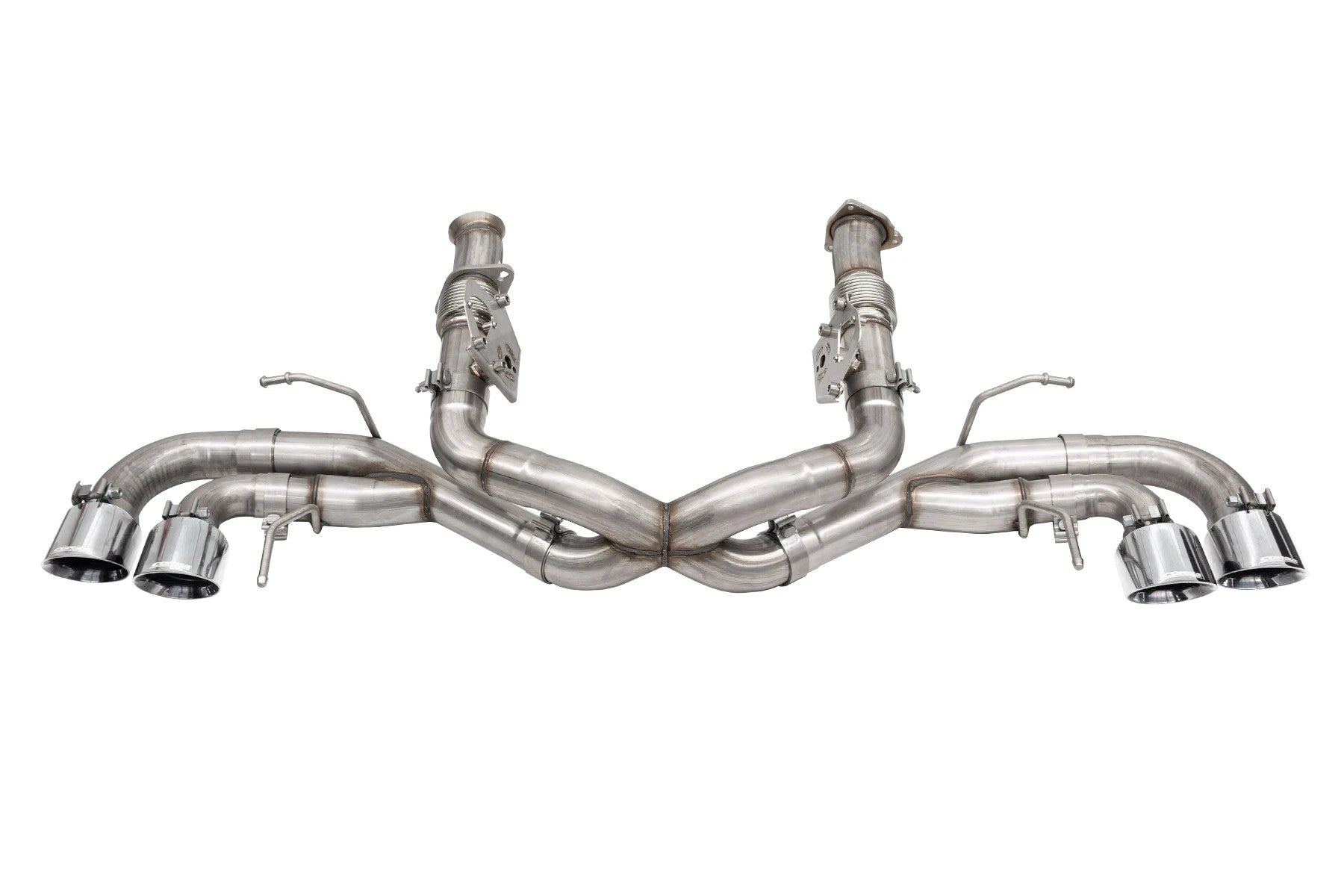 C8 Corvette 3.0" Cat-Back Quad 4.5" Tips | CORSA Performance