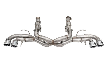 C8 Corvette 3.0" Cat-Back Quad 4.5" Tips | CORSA Performance