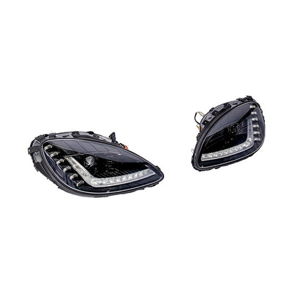 2005 - 13 Corvette C6 l C7 Style Projector LED Sequential Signal Turn Headlights