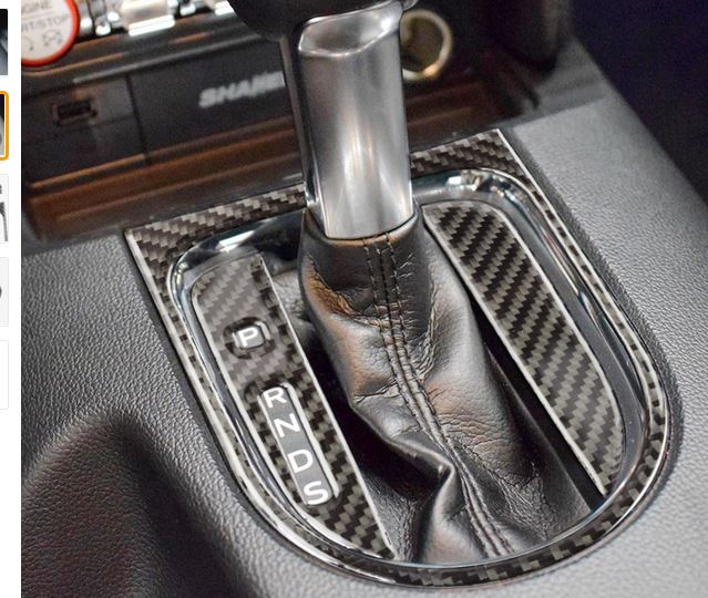 2015 - 24 Mustang Carbon Fiber Shift Panel
