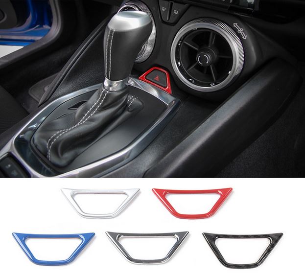 2016 - 24 Camaro ABS Colored/Carbon Fiber Emergency Button Trim Cover