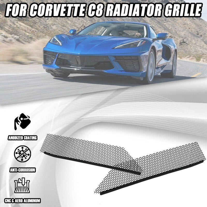C8 Stingray Front Inlet Mesh Grille Screen Kit