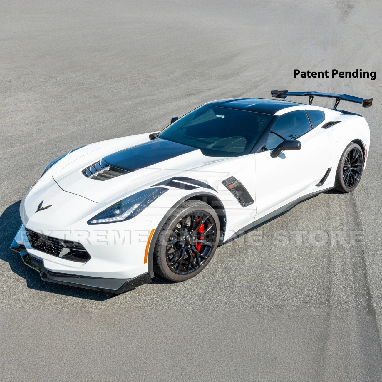 2014 - 19 C7 Corvette ZR1 ZTK Rear Spoiler High Wing