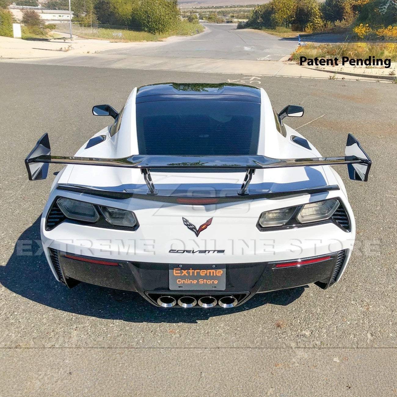 2014 - 19 C7 Corvette ZR1 ZTK Rear Spoiler High Wing