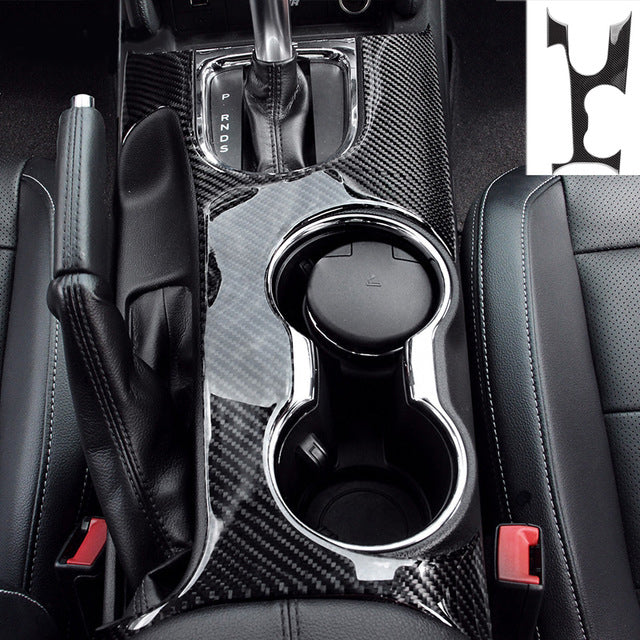 2015 - 23 Mustang Carbon Fiber Center Console Overlay Cover