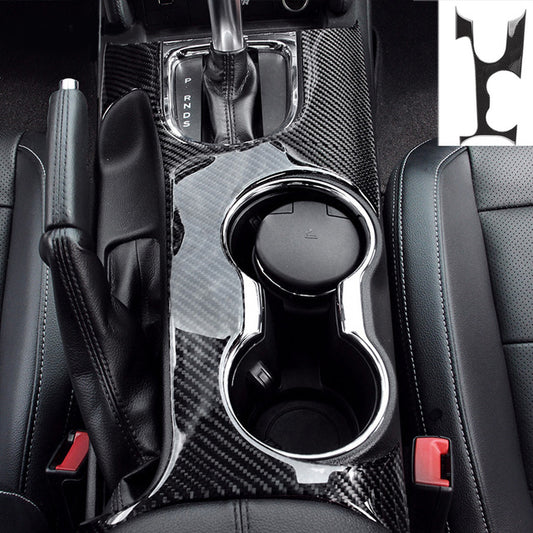 2015 - 23 Mustang Carbon Fiber Center Console Overlay Cover