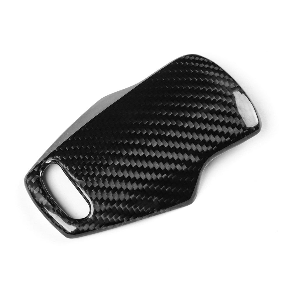 C8 Corvette Carbon Fiber Mode Selector Cover (With/Without Logo) | Black / Red / Blue Carbon