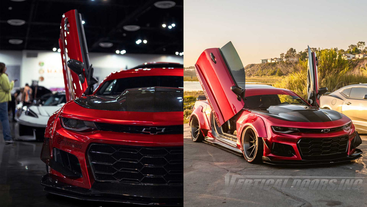 2016 - 2024 Chevy Camaro Vertical Doors Kit