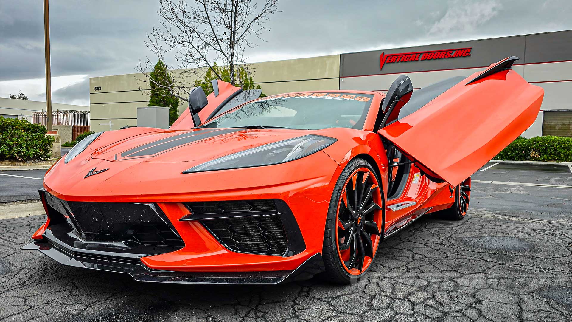 C8 Corvette ZLR Doors Conversion Hinge Kit