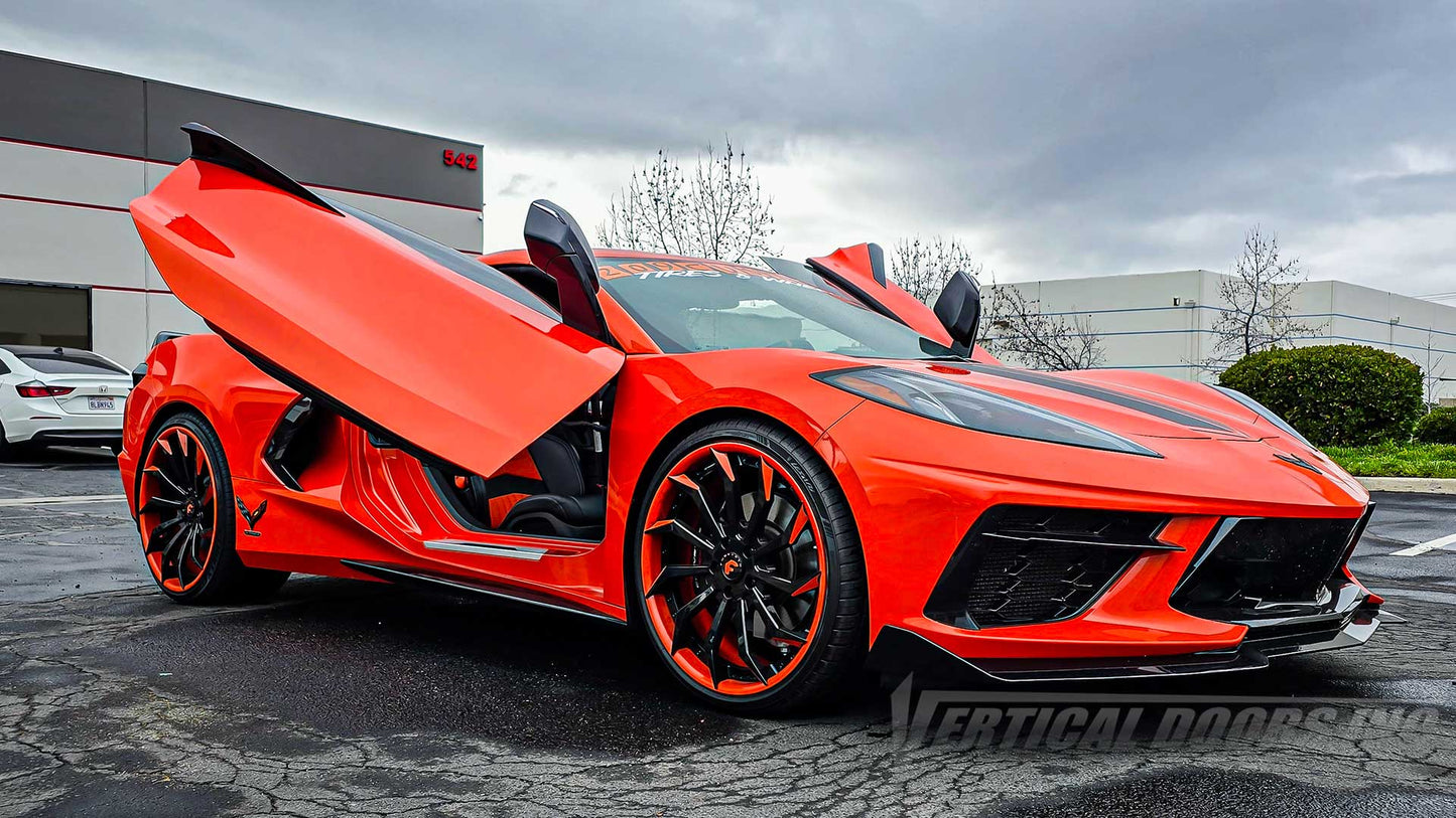 C8 Corvette ZLR Doors Conversion Hinge Kit