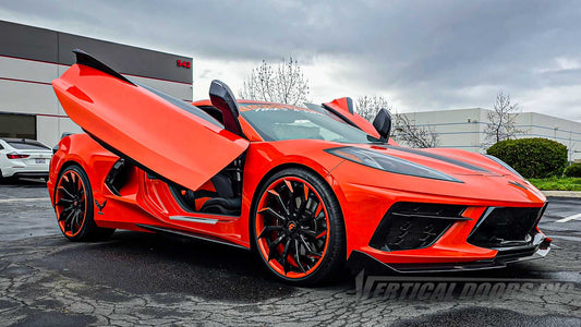 C8 Corvette ZLR Doors Conversion Hinge Kit