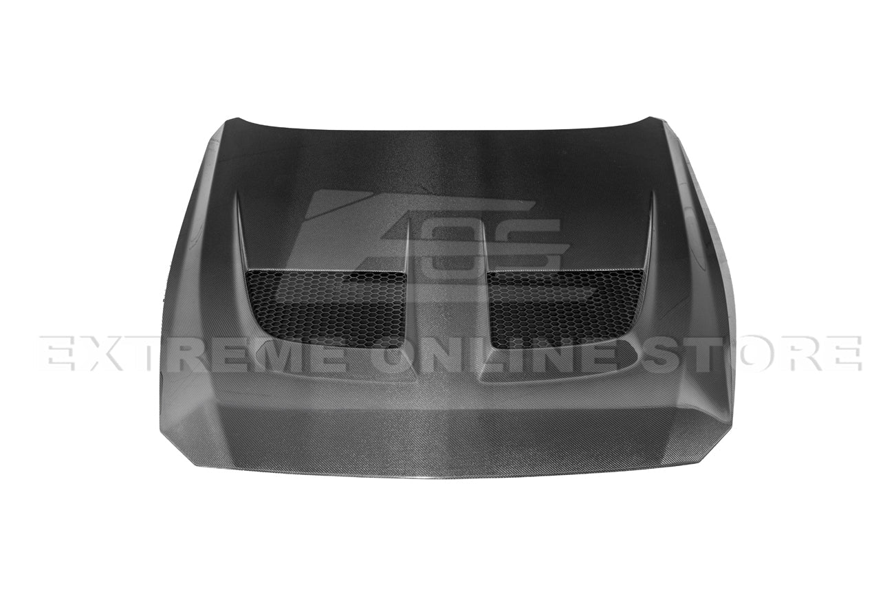 2024+ Mustang S650 Carbon Fiber GTD Style Front Hood