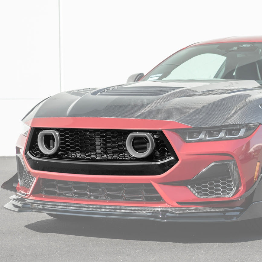 2024+ Mustang S650 GTV Style Upper Grille LED Air Intakes