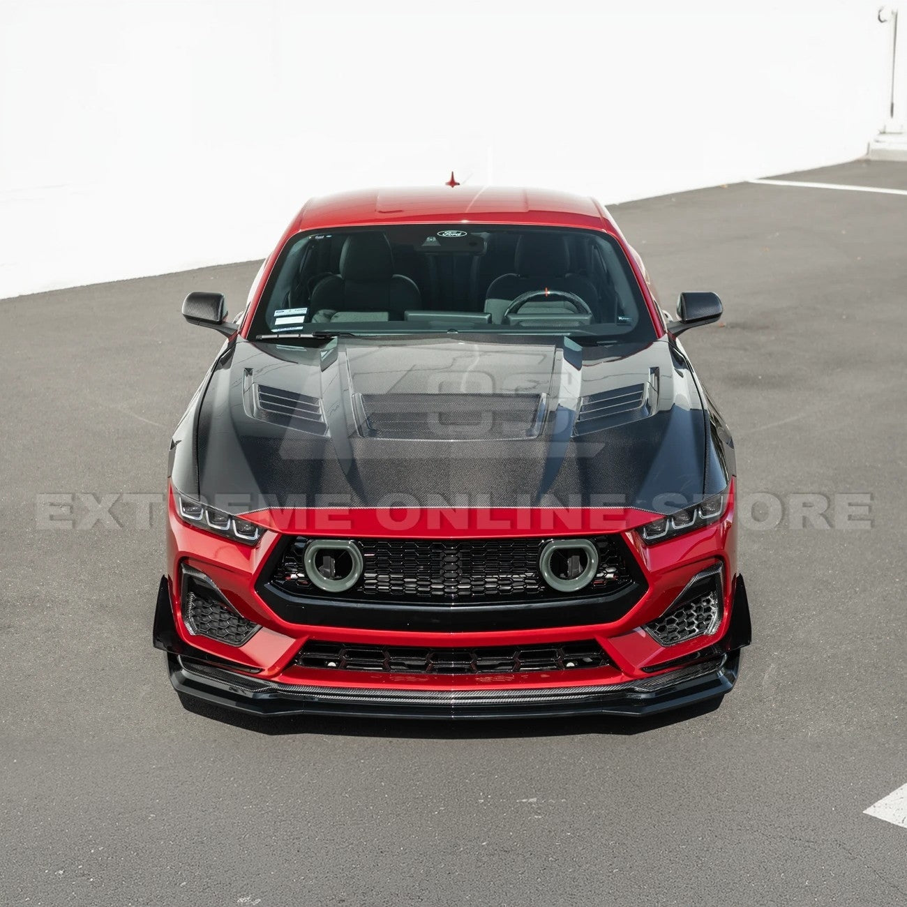 2024+ Mustang S650 GTV Style Upper Grille LED Air Intakes