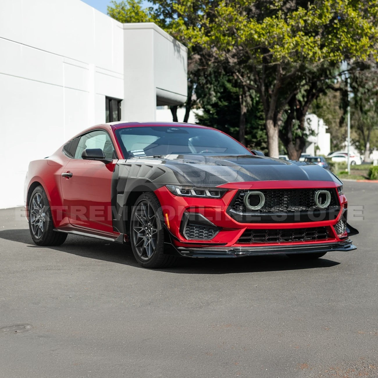 2024+ Mustang S650 GTV Style Upper Grille LED Air Intakes