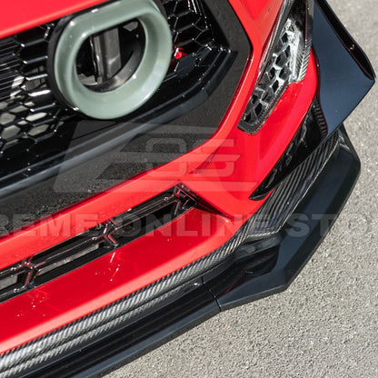2024+ Mustang S650 GTV Style Gloss Black Front Lip Splitter
