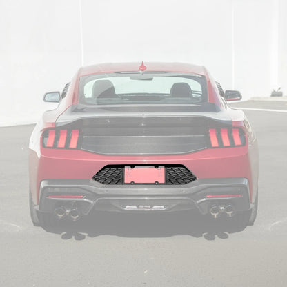 2024+ Mustang S650 Rear License Plate Frame Trim Cover