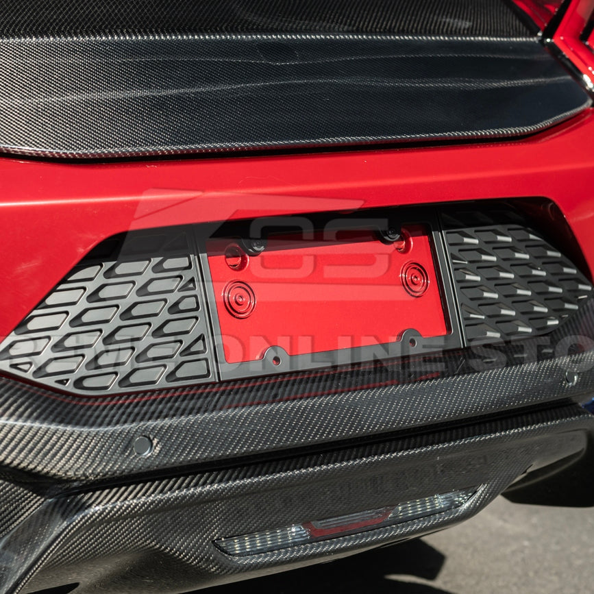 2024+ Mustang S650 Rear License Plate Frame Trim Cover