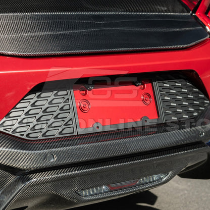 2024+ Mustang S650 Rear License Plate Frame Trim Cover