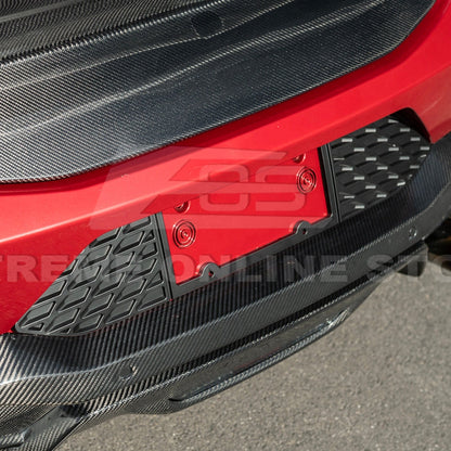 2024+ Mustang S650 Rear License Plate Frame Trim Cover
