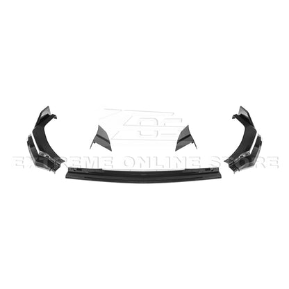 2024+ Mustang S650 GTV Style Gloss Black Front Lip Splitter