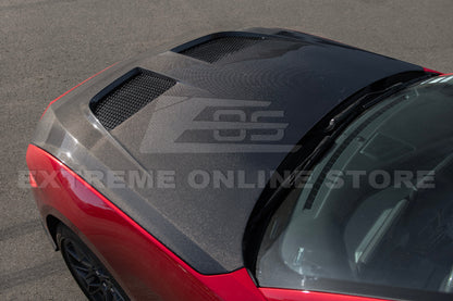 2024+ Mustang S650 Carbon Fiber GTD Style Front Hood