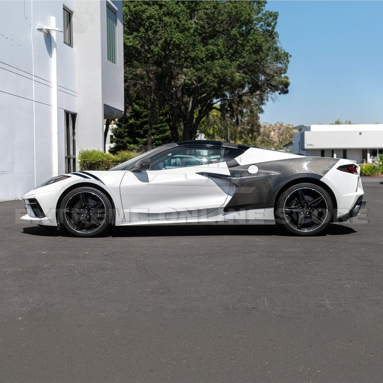 C8 Corvette Stingray Z06 Style Rear Side Fenders