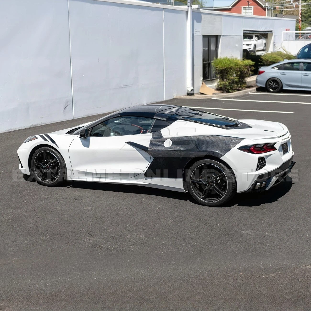 C8 Corvette Stingray Z06 Style Rear Side Fenders