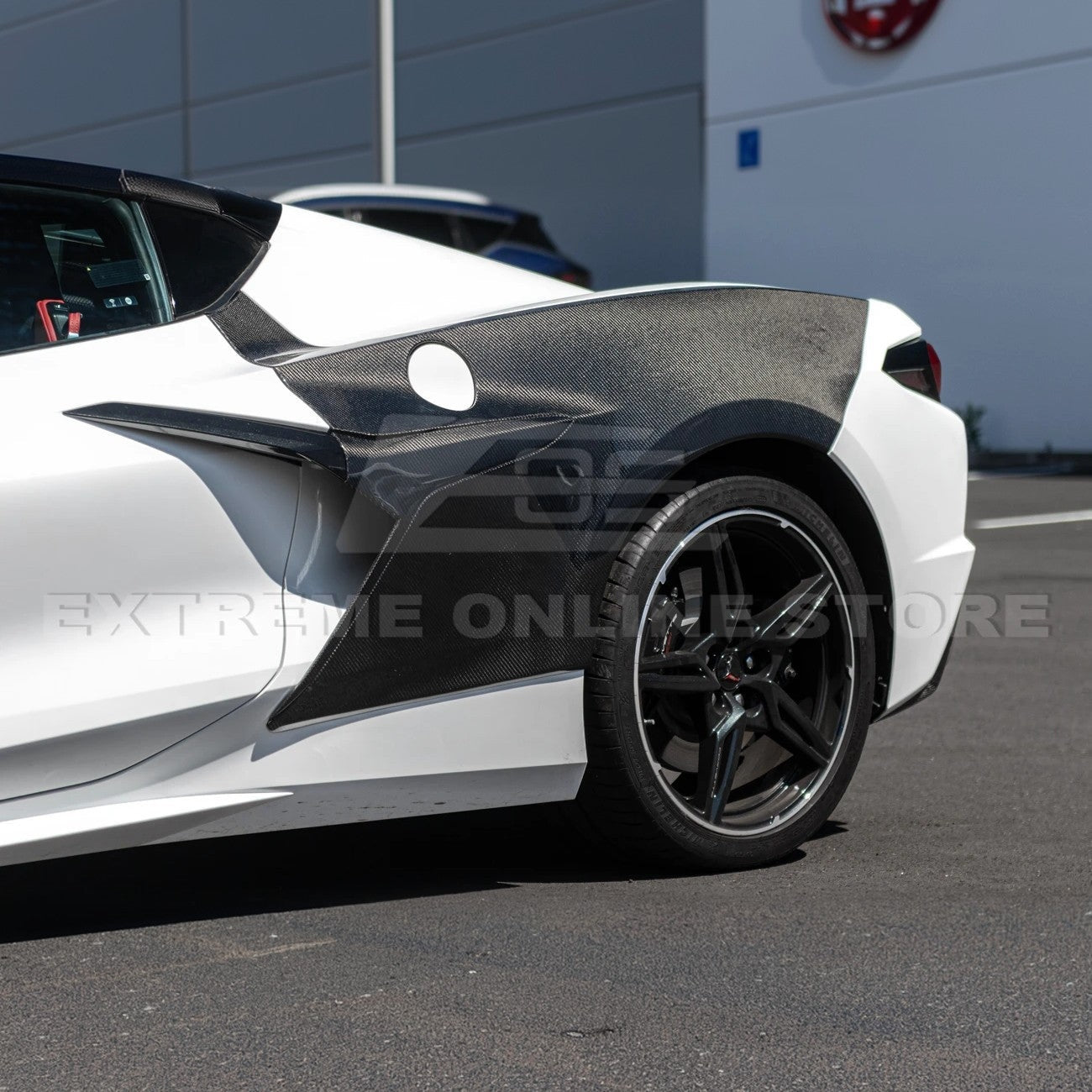 C8 Corvette Stingray Z06 Style Rear Side Fenders