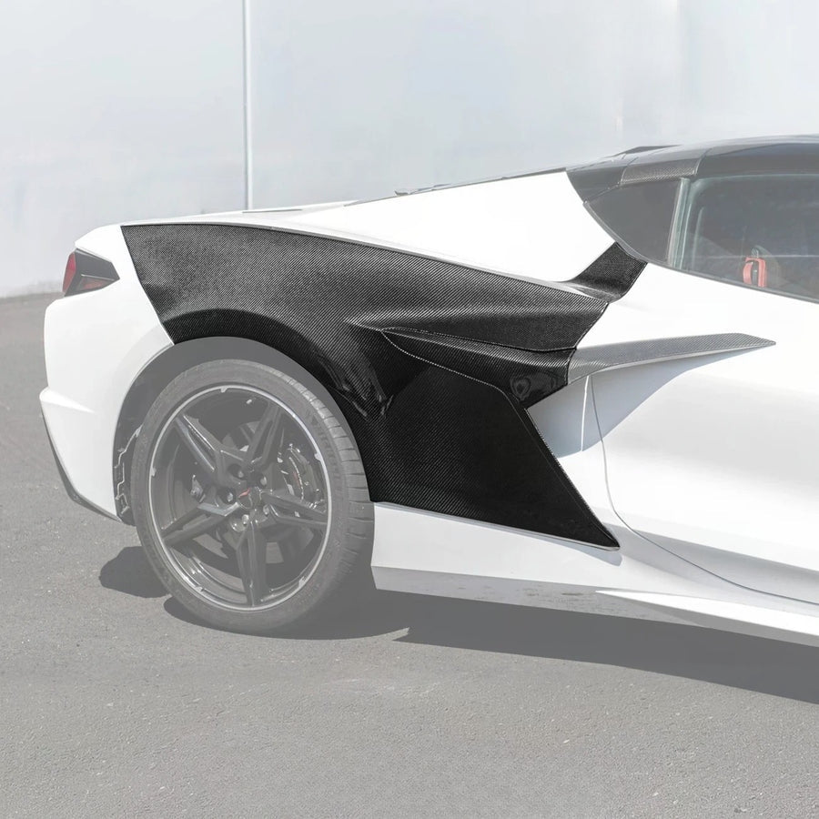 C8 Corvette Stingray Z06 Style Rear Side Fenders