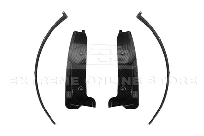 2014 - 19 C7 Corvette Rear Quarter Flare Extension Wheel Trim | Carbon Flash/Carbon Fiber