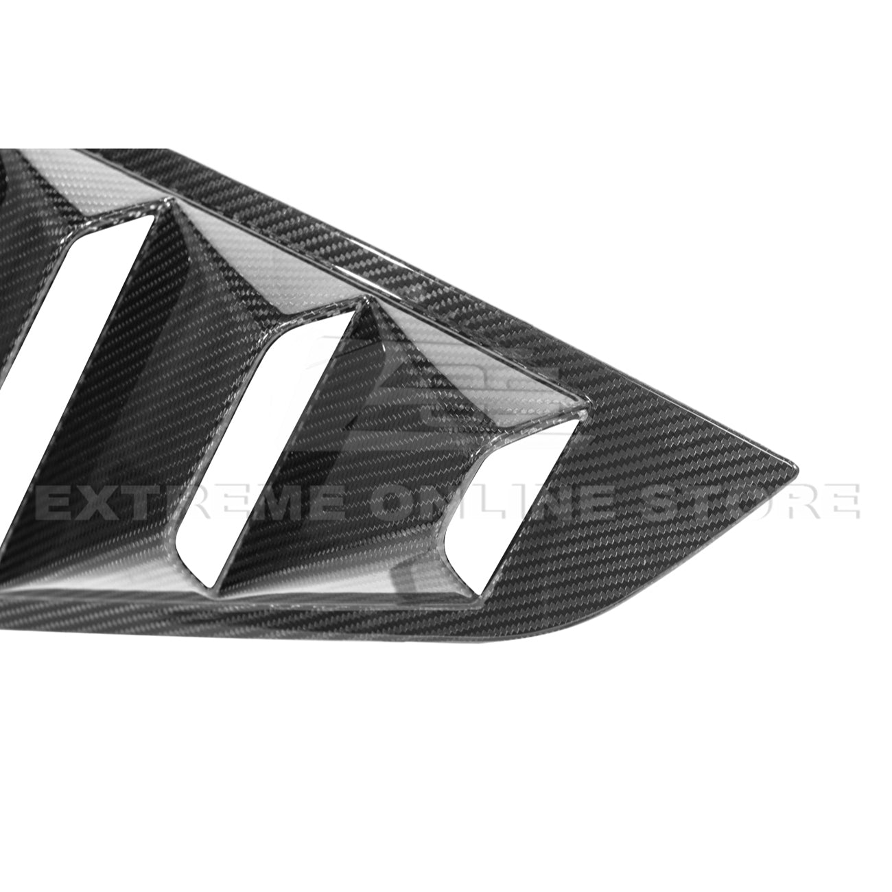 2024+ Mustang S650 Carbon Fiber Side Quarter Window Louvers