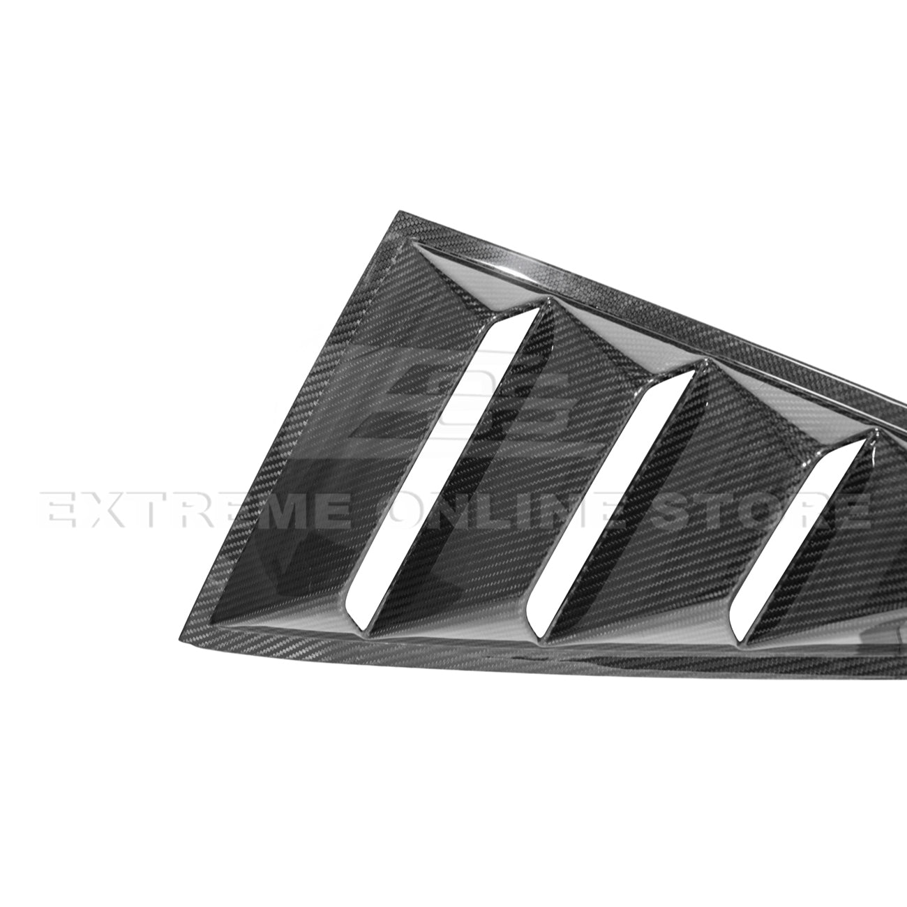 2024+ Mustang S650 Carbon Fiber Side Quarter Window Louvers
