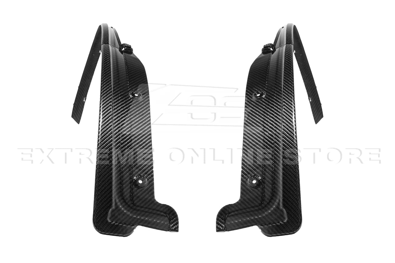2014 - 19 C7 Corvette Rear Quarter Flare Extension Wheel Trim | Carbon Flash/Carbon Fiber