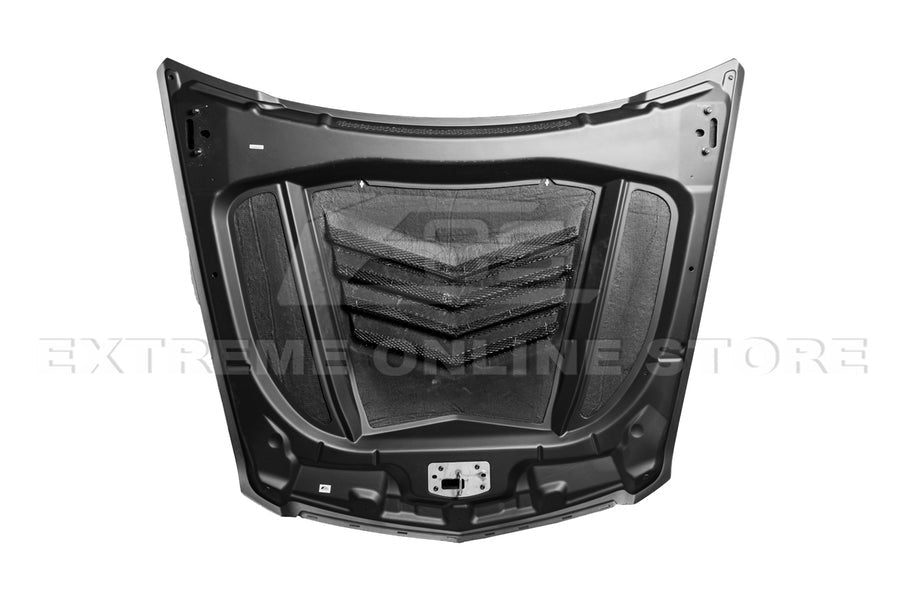 2009 - 15 Cadillac CTS-V Center Vented Carbon Fiber Hood