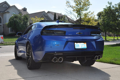 2016 - 24 Camaro 1LE Blade Spoiler - Gloss/Matte Black (Covers Holes)