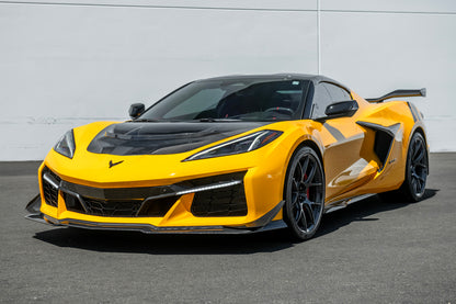 C8 Corvette Z06 Carbon Fiber Sequential LED DRL Light Bar Bezels