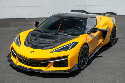 C8 Corvette Z06 Carbon Fiber Sequential LED DRL Light Bar Bezels